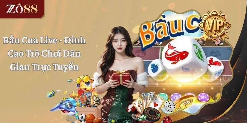 Bầu Cua Live - Đỉnh Cao Trò Chơi Dân Gian Trực Tuyến