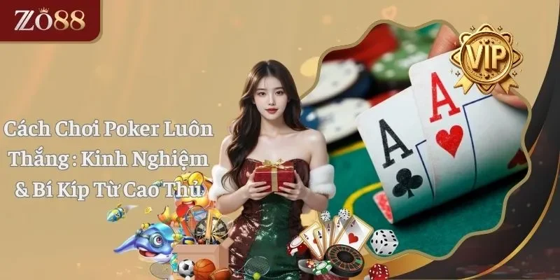 Cách Chơi Poker Luôn Thắng - Kinh Nghiệm & Bí Kíp Từ Cao Thủ