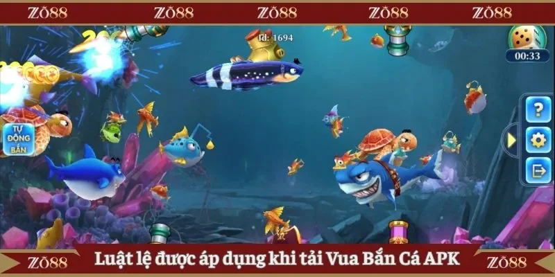 Luật lệ được áp dụng trước khi tải Vua Bắn Cá APK