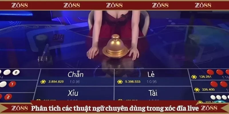 Phân tích các thuật ngữ chuyên dùng trong xóc đĩa live