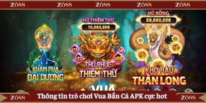 Thông tin trò chơi Vua Bắn Cá APK cực hot